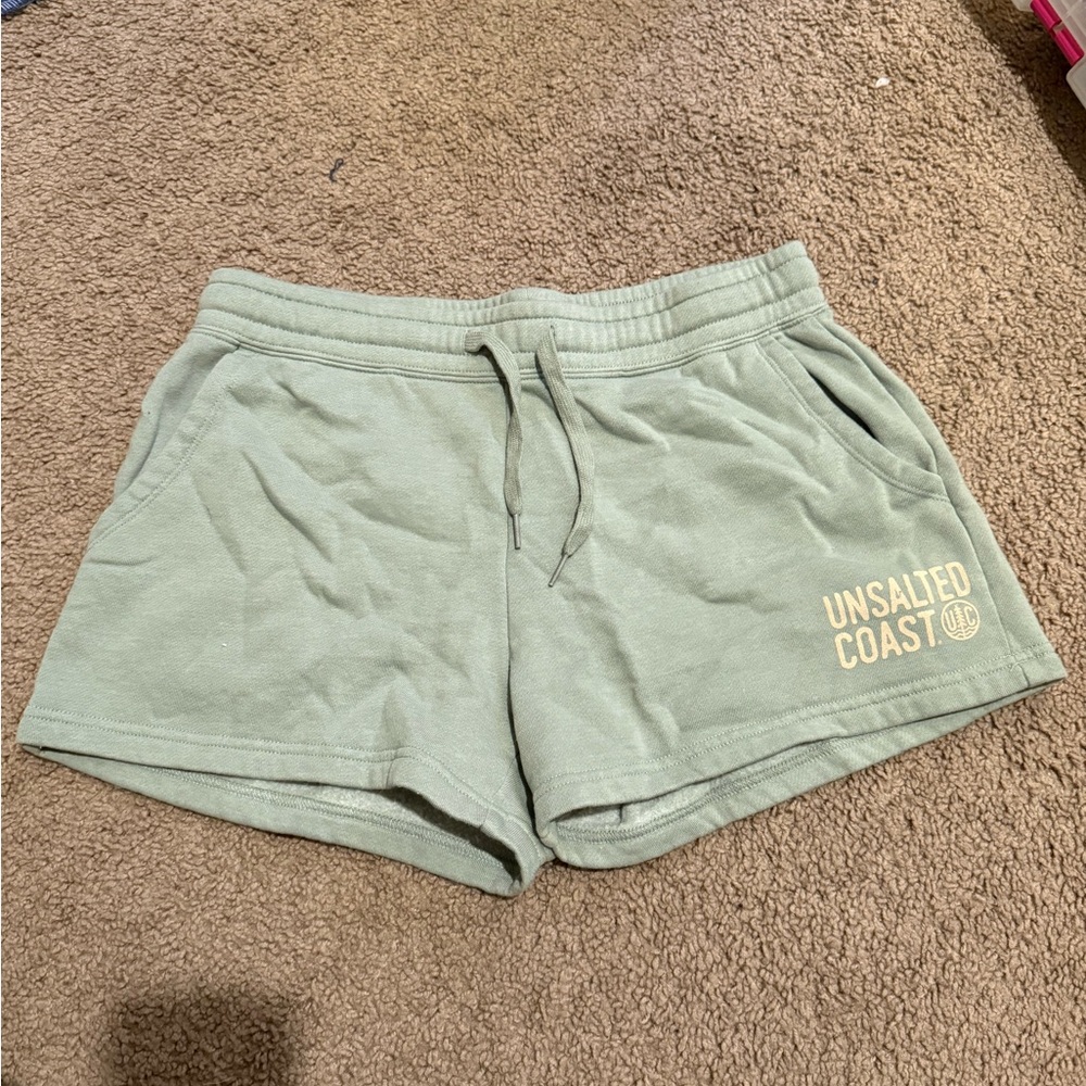 Women's Lounge Shorts - Light Green